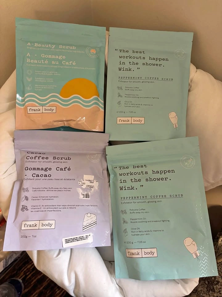 Frank body coffee scrubs