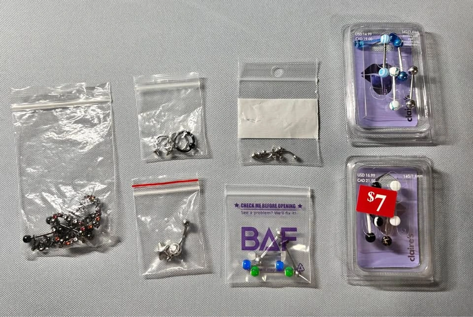 assorted jewelry (freshly cleaned)