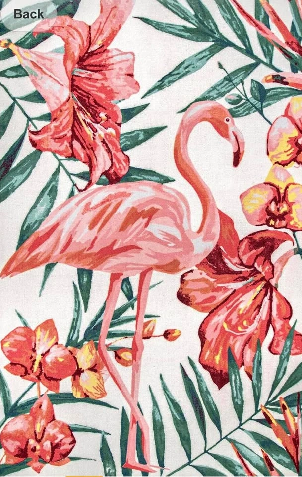 nuLOOM Stephanie Tropical Flamingo Indoor/Outdoor Rug 5x8