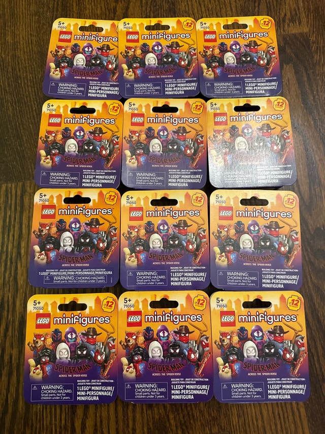 Lego 71050 Minifigures Spider-Man Across the Spider-Verse