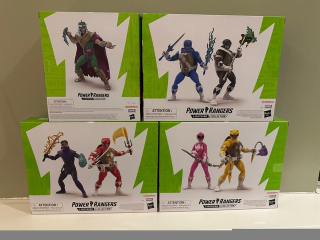 Power Rangers X Teenage Mutant Ninja Turtles Lightning Collectio - photo 2