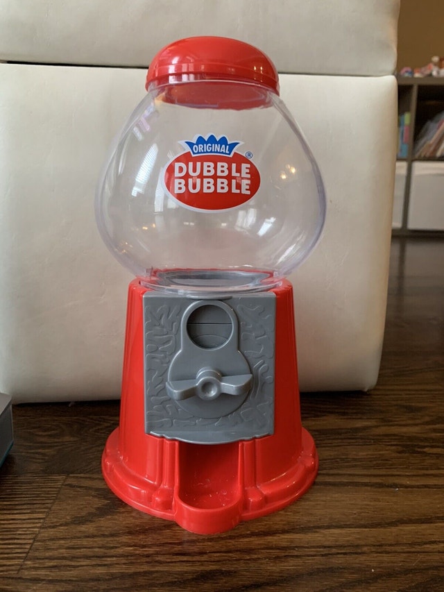 Original Dubble Bubble Toy Gum Ball Tank