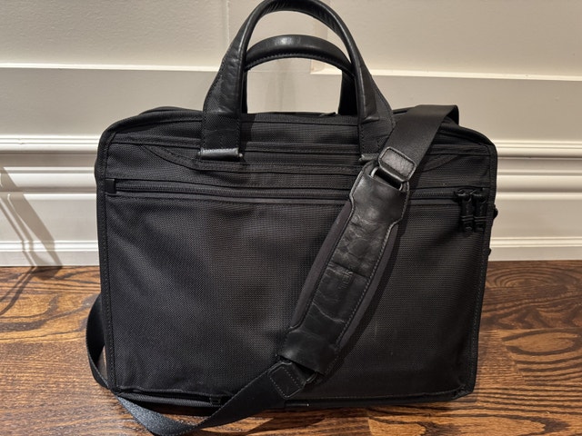 Tumi Alpha Expandable Organizer Laptop Brief Bag - photo 2