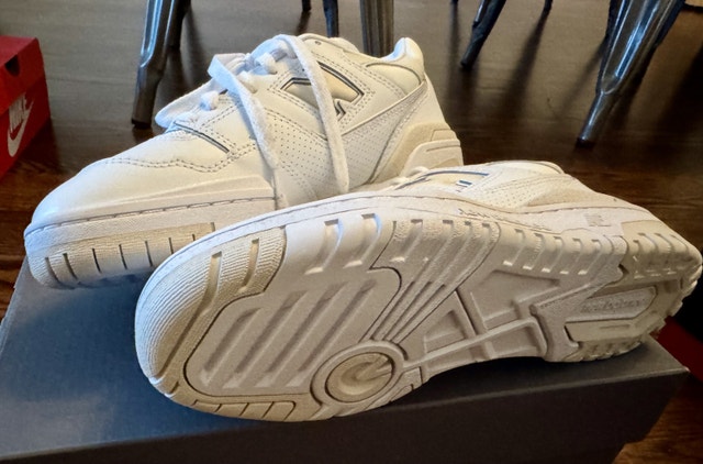 Women’s New Balance 550 White-Beige in Size 7.5 Width B - photo 3