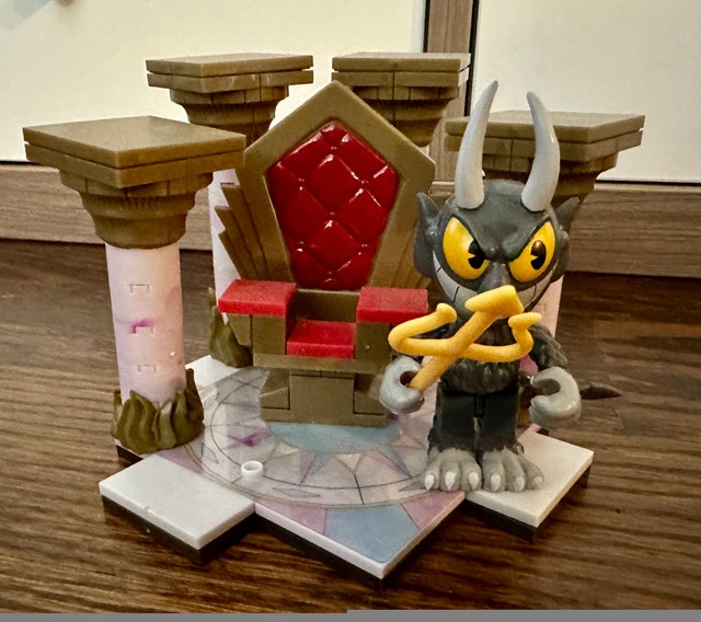 McFarlane Toys Cuphead Devious Dice & Devil's Throne Sets - photo 2