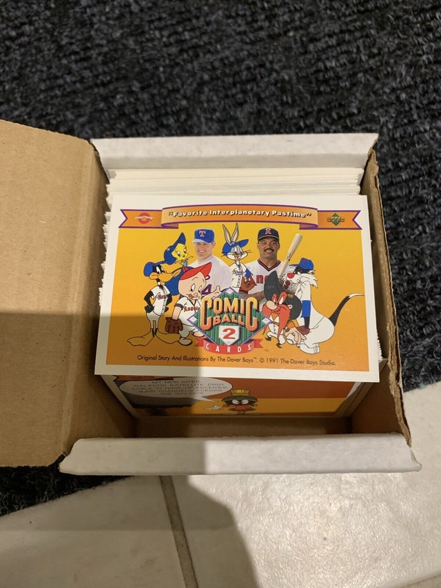 Upper Deck 1991 Comic Ball 2 Complete Set of 198 Cards