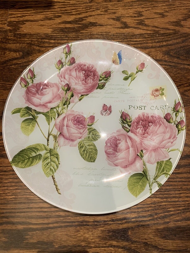 Easy Life Italian Designed Fine Quality Glass Plate