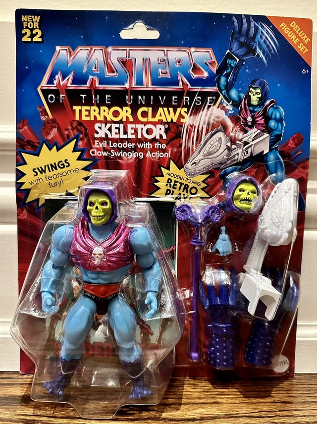 Masters of the Universe Origins Terror Claws Skeletor