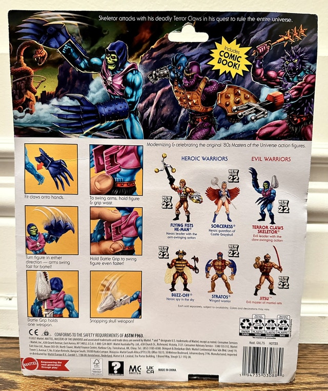 Masters of the Universe Origins Terror Claws Skeletor - photo 2