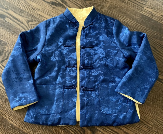 Traditional Style Kids 4-6 Reversible Vests for Chinese New Year - photo 5
