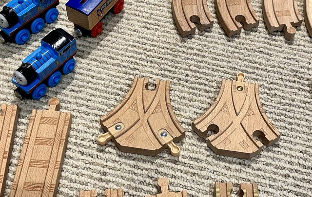 Thomas Wooden Railway Figures and Various Track Accessories - photo 2