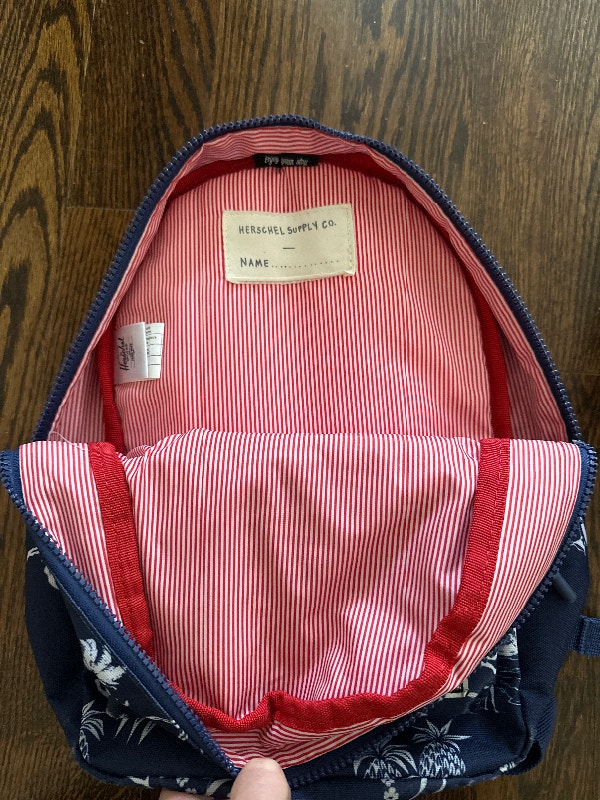 Herschel Heritage Kids Size Backpack - Beach Print - photo 3