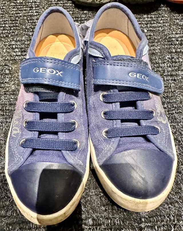 Geox x Disney Frozen Girl's Ciak Sneakers Size 1 - photo 3