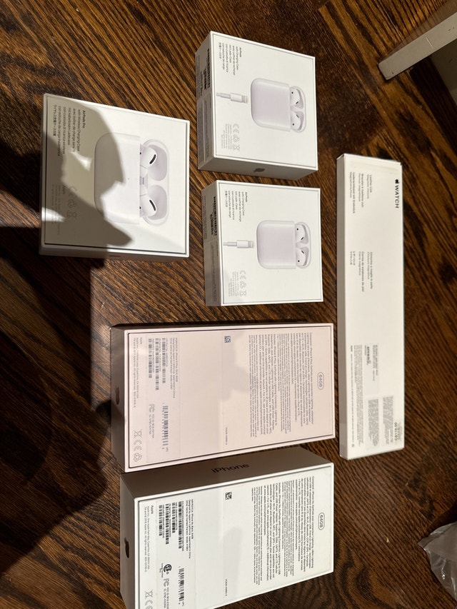 Apple Original Empty Boxes (various) - photo 2
