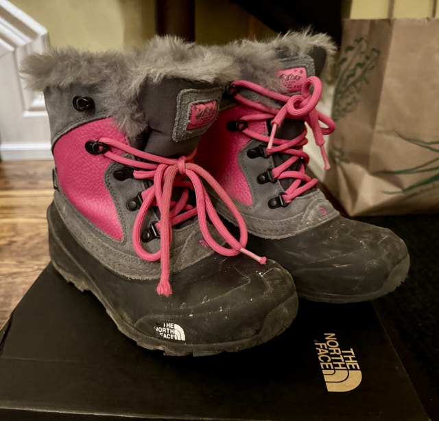 North Face Youth Size 5 Shellista Extreme Winter Boot