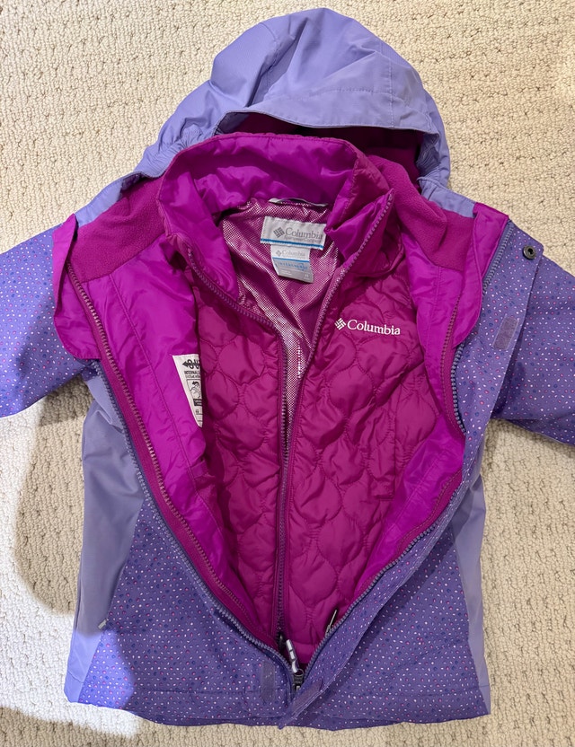 Columbia Girls' Whirlibird III Winter Ski Jacket Size XS (6) - photo 4
