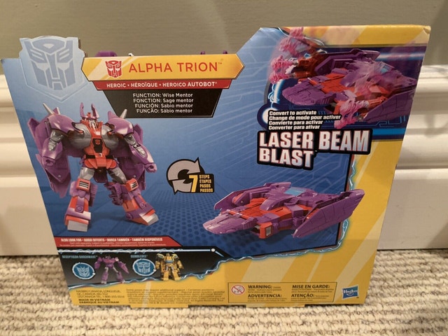 Transformers Cyberverse Ultra Class Alpha Trion Figure - photo 2