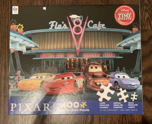 TOGETHER TIME - DISNEY/PIXAR CARS V8 CAFE - 400 PIECE PUZZLE
