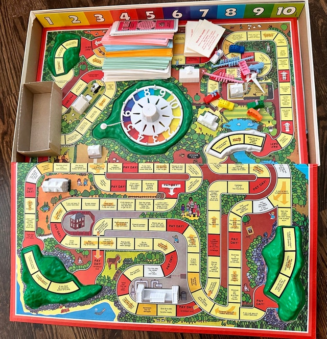 Game of Life Vintage Board Game Milton Bradley 1985 - photo 2