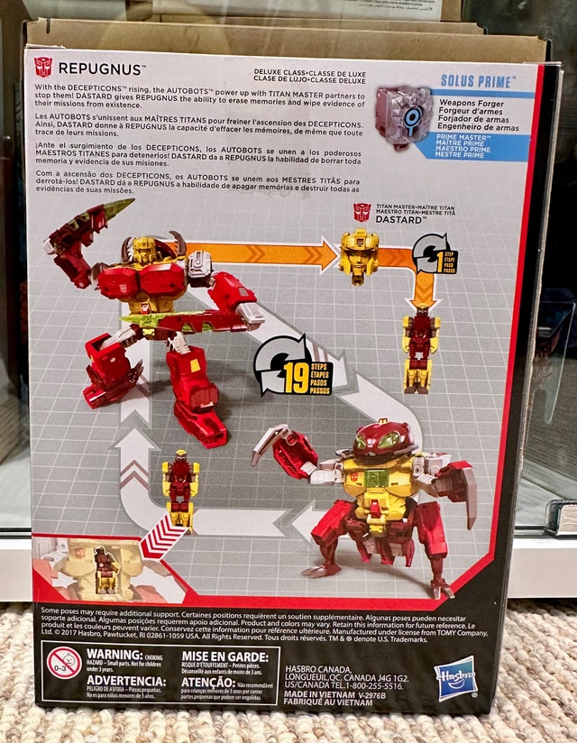 TRANSFORMERS Titans Return Titan Master Dastard & Repugnus - photo 3