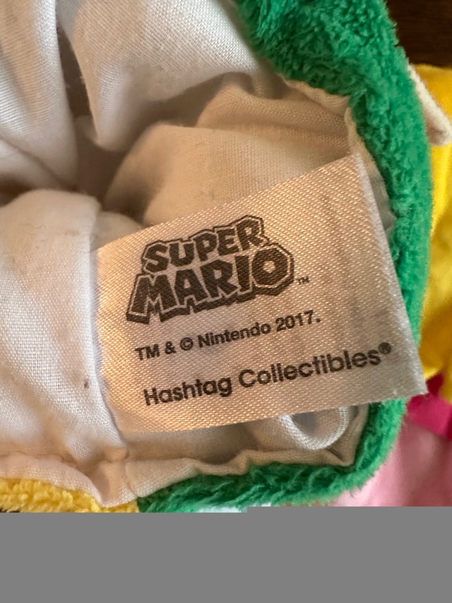 Super Mario Bowser 10” Plush Hand Puppet Officially Licensed - photo 3