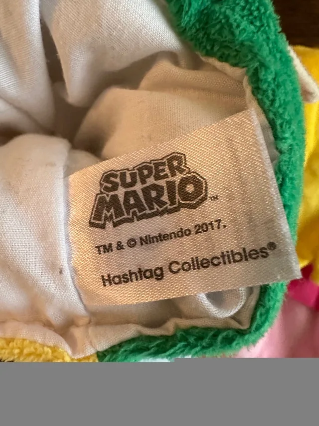 Super Mario Bowser 10” Plush Hand Puppet Officially Licensed - photo 3