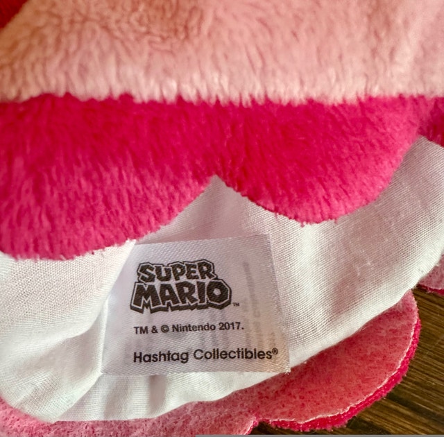 Super Mario Princess Peach 10” Plush Hand Puppet Licensed - photo 3