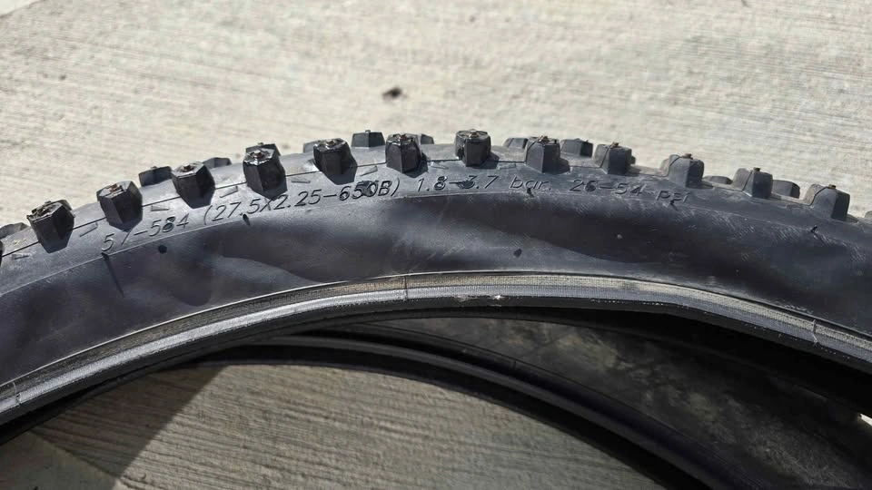 PAIR of Schwalbe Ice Spiker Pro 27.5” Studded Tires - 27.5x2.25 - photo 2
