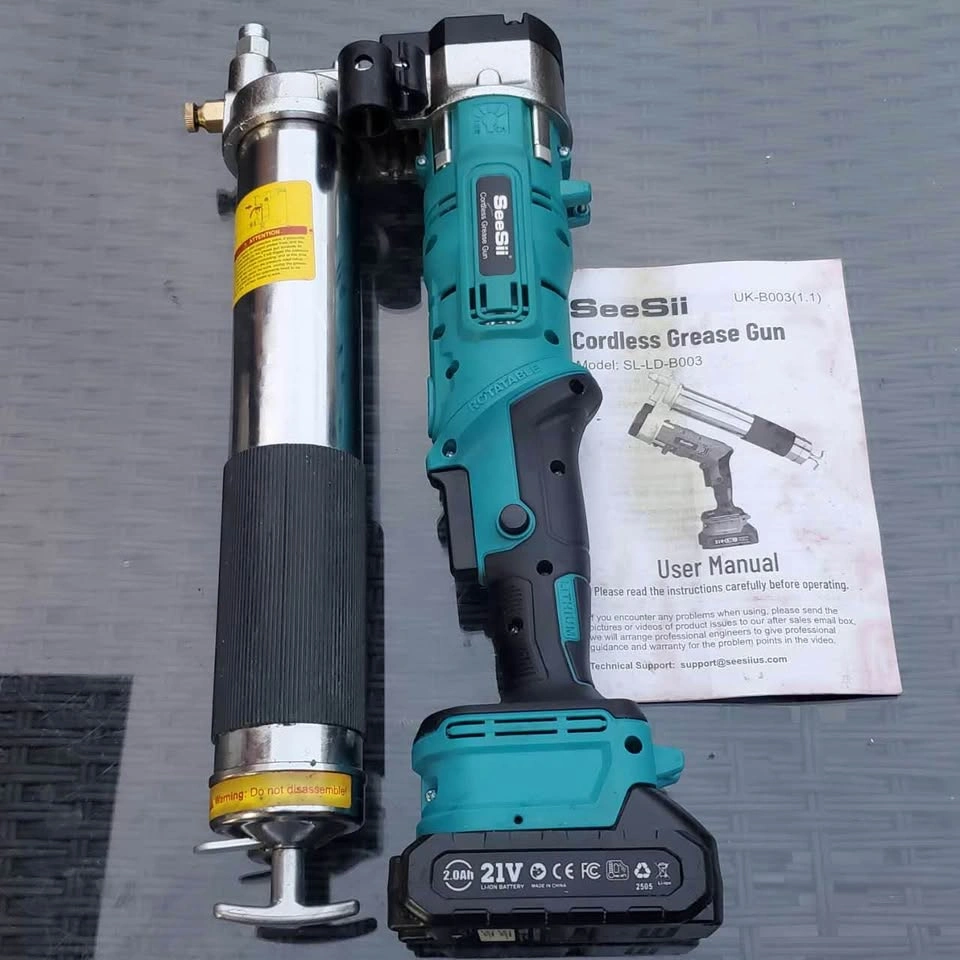 SeeSii Cordless Grease Gun and New Poneya Fittings Kit - photo 2