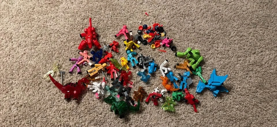 Giant Stikbot Lot – Figures, Animals, Dragons & Accessories! - photo 2