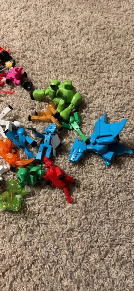 Giant Stikbot Lot – Figures, Animals, Dragons & Accessories! - photo 4