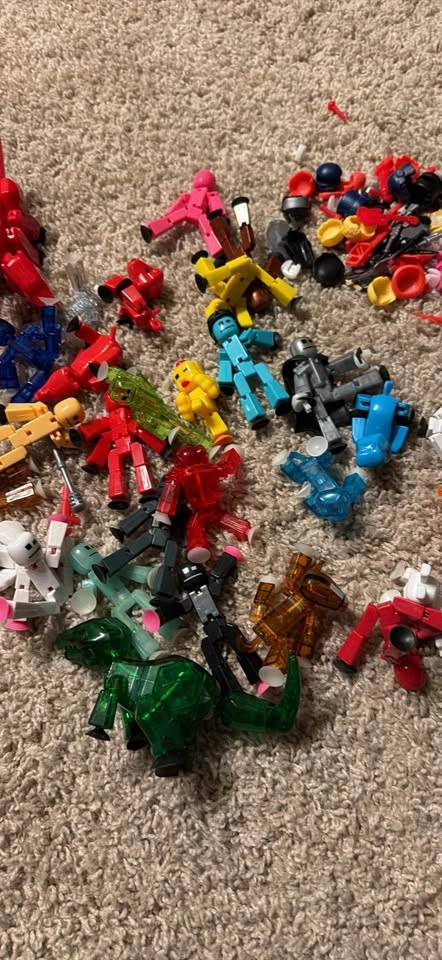 Giant Stikbot Lot – Figures, Animals, Dragons & Accessories! - photo 5