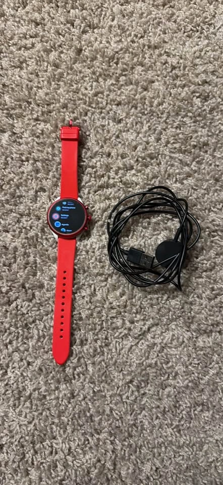 Fossil Sport Smartwatch - Red - photo 3