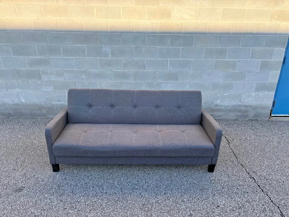 Grey Futon Sofa Bed