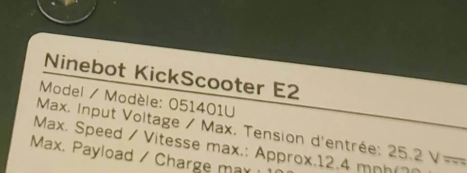 Ninebot KickScooter E2 (Read) - photo 2