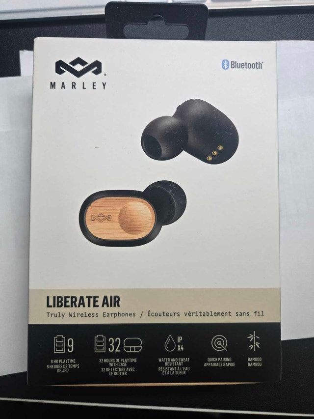 House of Marley Liberate Air Earphones - BNIB