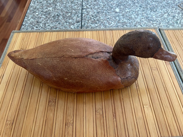 Decorative leather Duck Decoy
