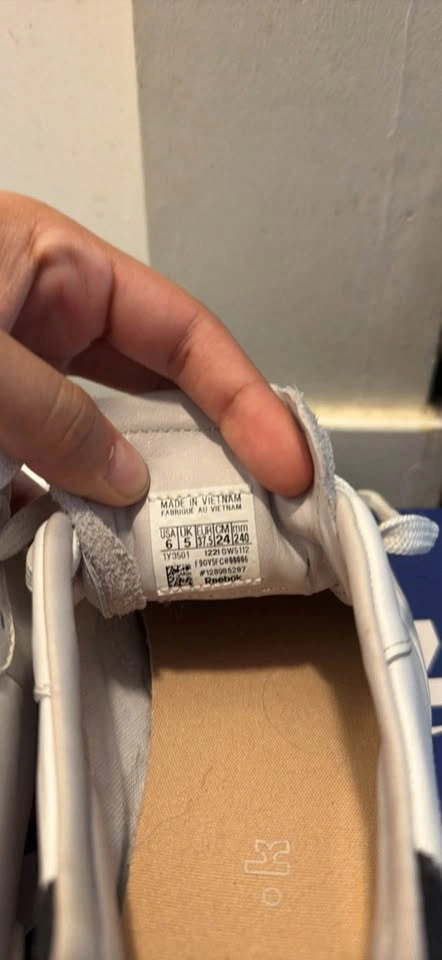 Reebok White Sneakers Size 6 - photo 5