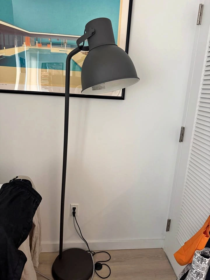 IKEA HELTAR floor lamp
