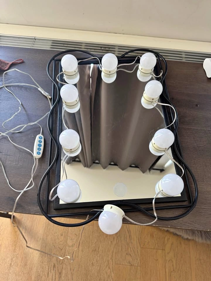 Urban outfitters mirror with led light