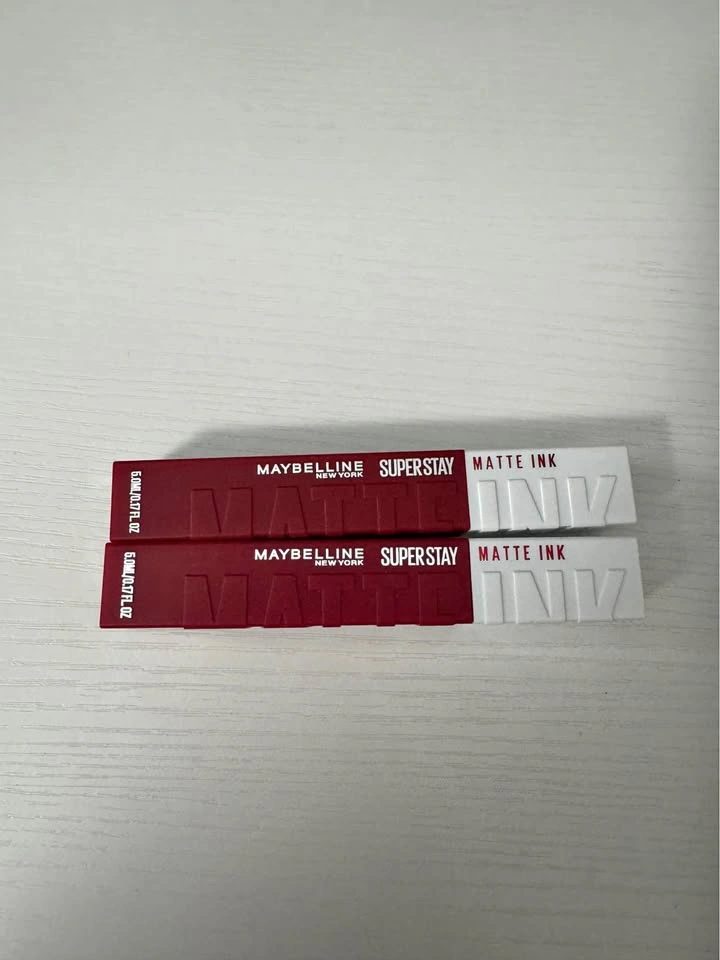 Maybelline Super Stay Matte Ink Liquid Lipstick 340&20