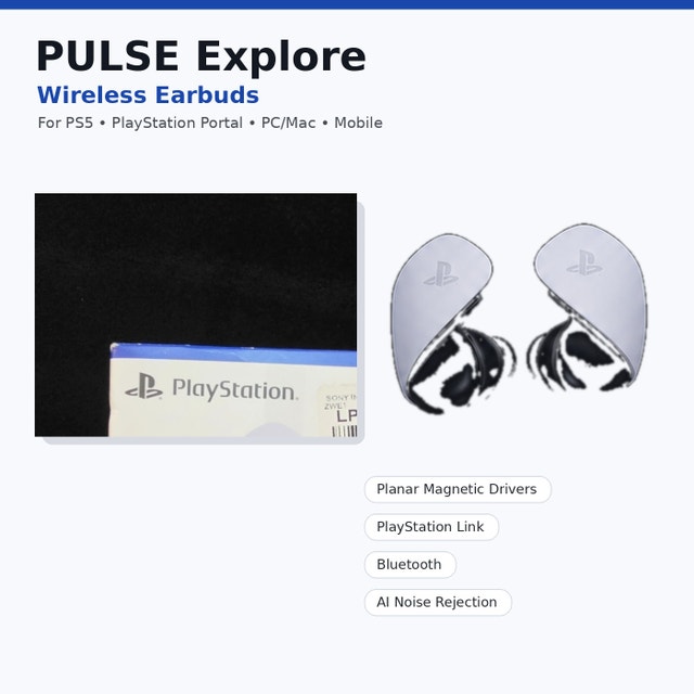 Sony PULSE Explore Wireless Earbuds