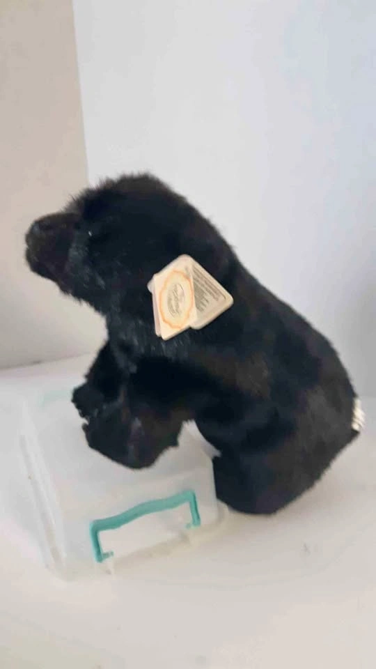 The Heritage Collection Black Bear Cub Plush 1992