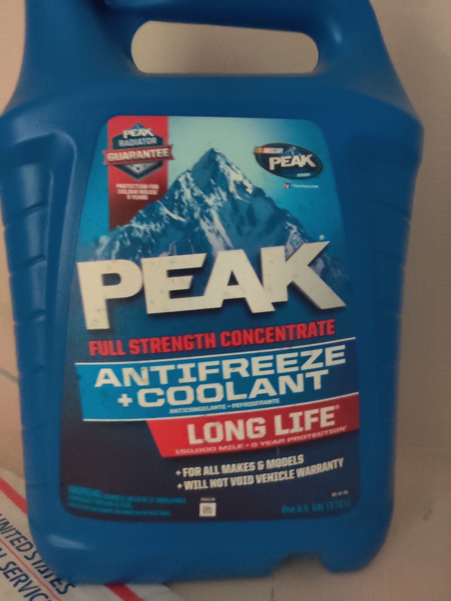 NEW Peak Long Life Antifreeze + Coolant Full Strength