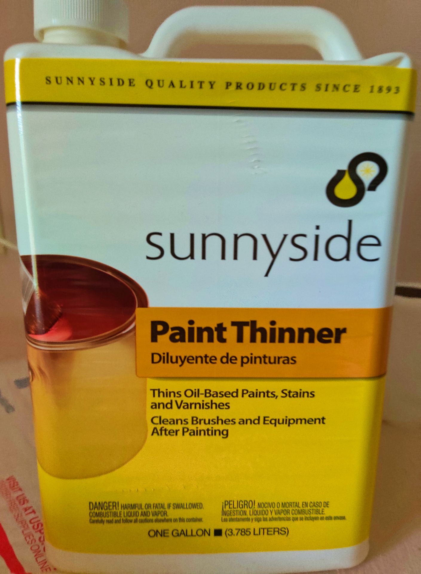 NEW Sunnyside Paint Thinner 1 Gallon
