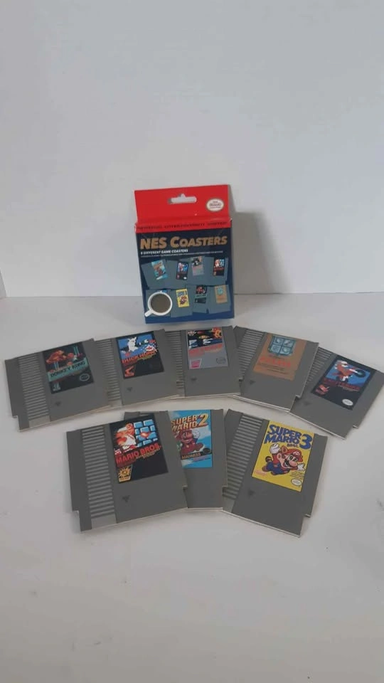 Nintendo Game Coasters 8 in total - photo 4