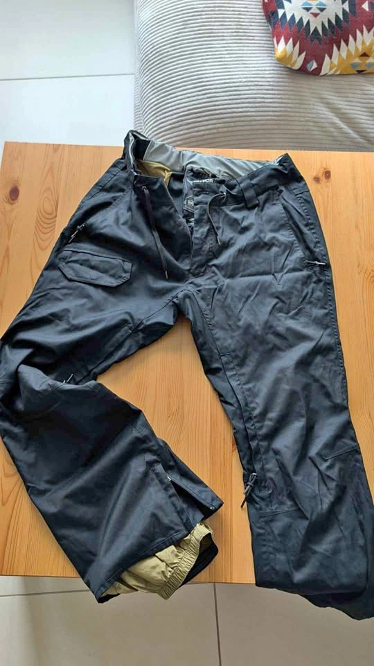 Black Snowboard Pants - Size L