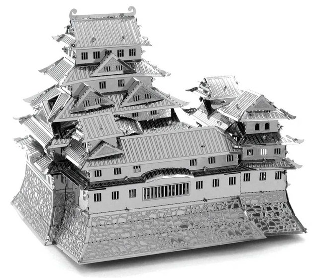 Metal Earth HIMEJI CASTLE 3D Laser Cut Model - photo 3