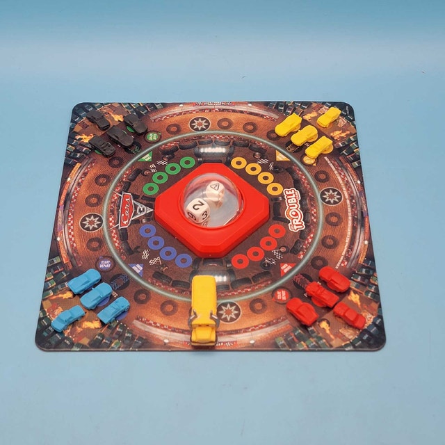 Disney Pixar Cars 3 Trouble Pop-O-Matic Board Game