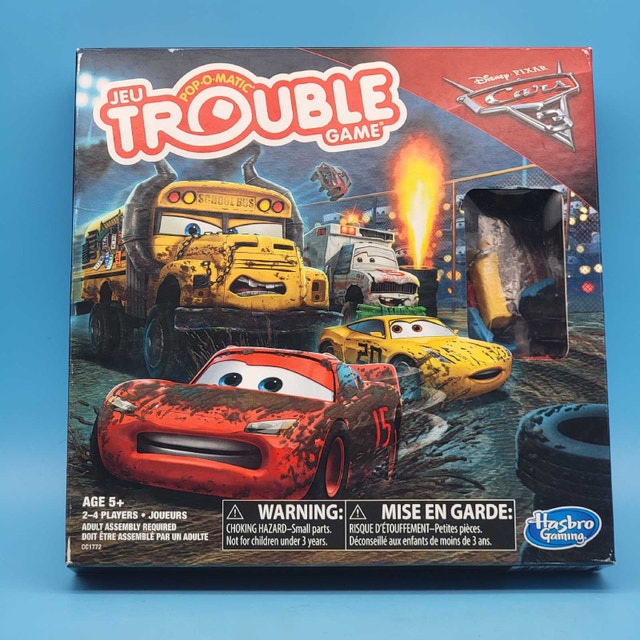 Disney Pixar Cars 3 Trouble Pop-O-Matic Board Game - photo 3